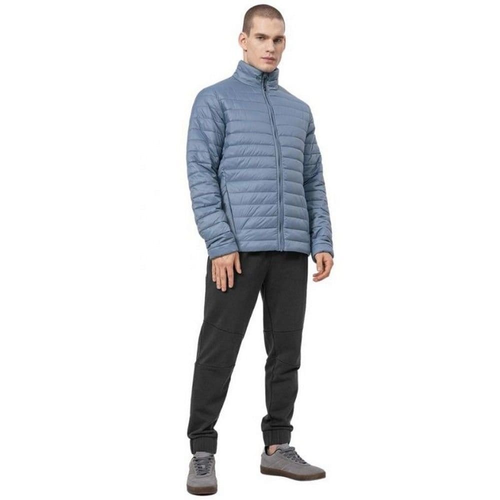 4F 4F Men's Quilted Jacket in Blue - 4