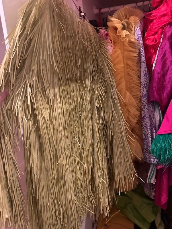 ASOS ASOS luxe fringed dress