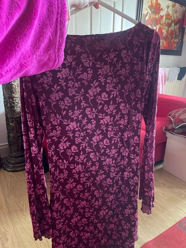 New Look Newlook velvet dress