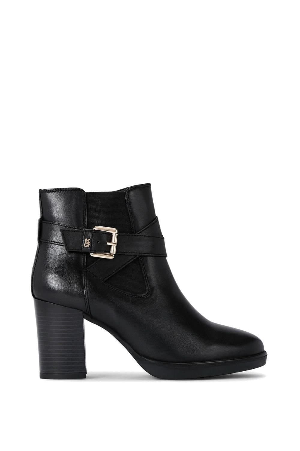KG Kurt Geiger KG Kurt Geiger Women's 'Sage' Leather Boots in Black