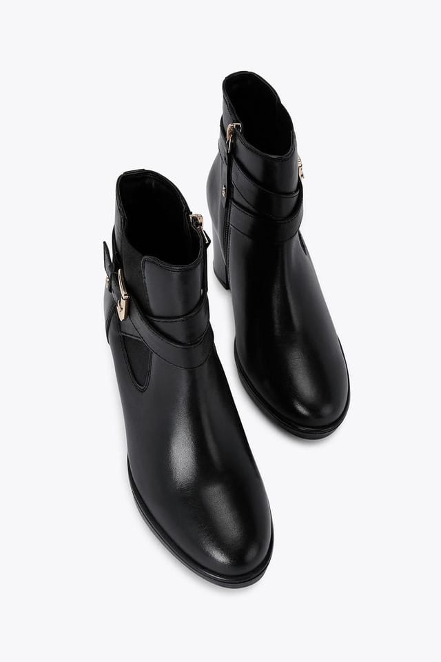 KG Kurt Geiger KG Kurt Geiger Women's 'Sage' Leather Boots in Black - 2