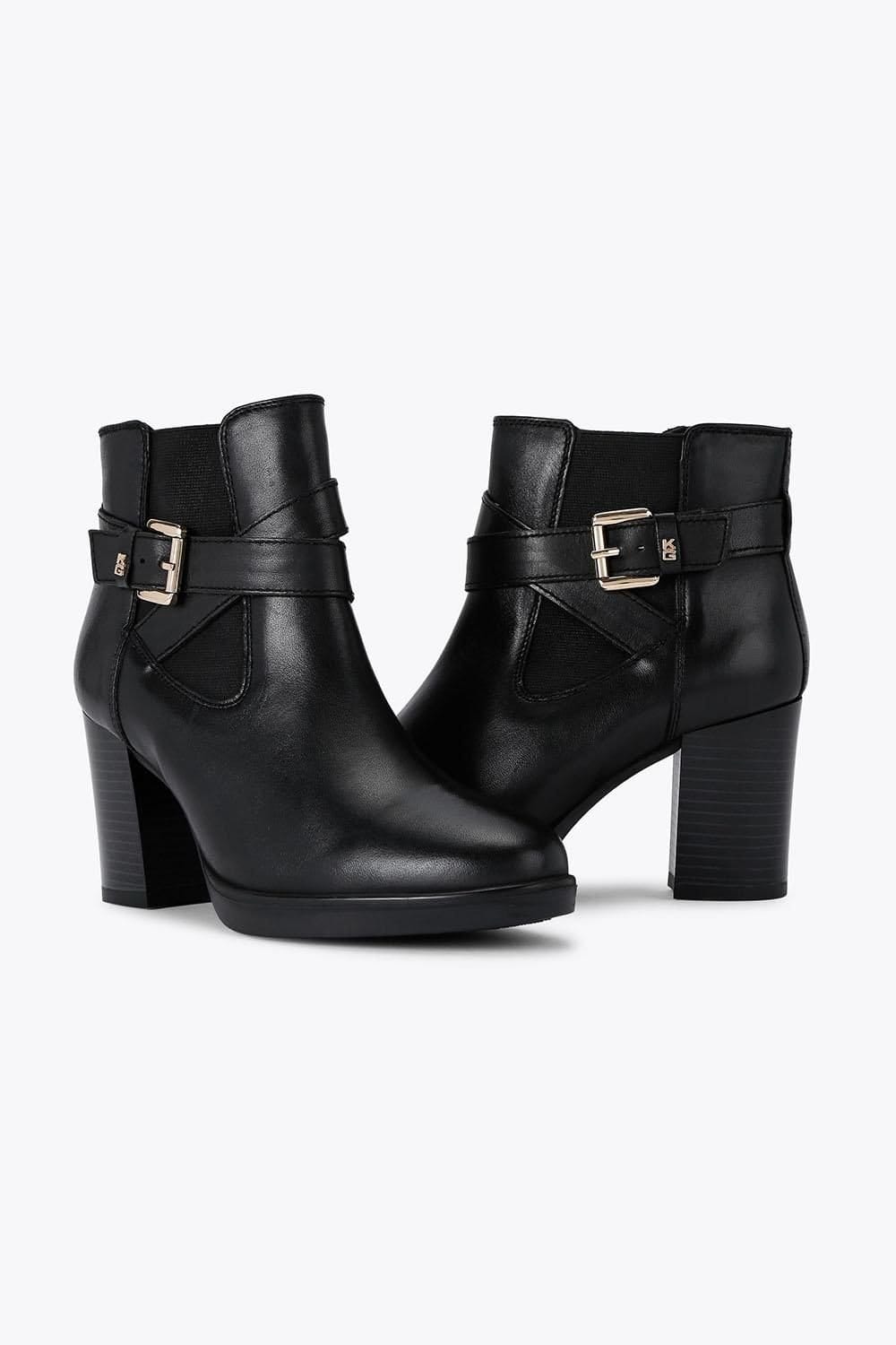 KG Kurt Geiger KG Kurt Geiger Women's 'Sage' Leather Boots in Black - 4