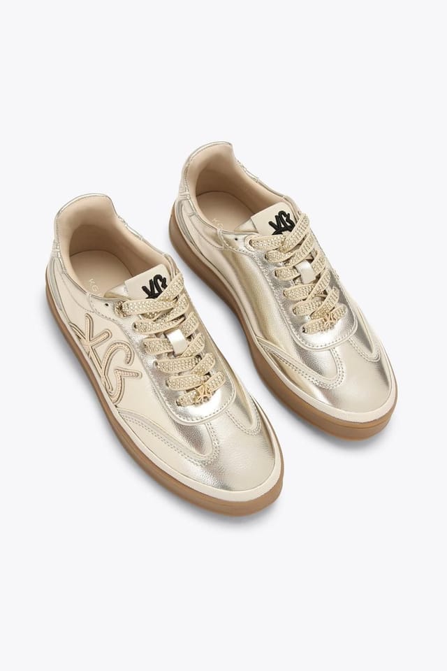 KG Kurt Geiger KG Kurt Geiger Women's 'Leena' Trainers in Gold - 2