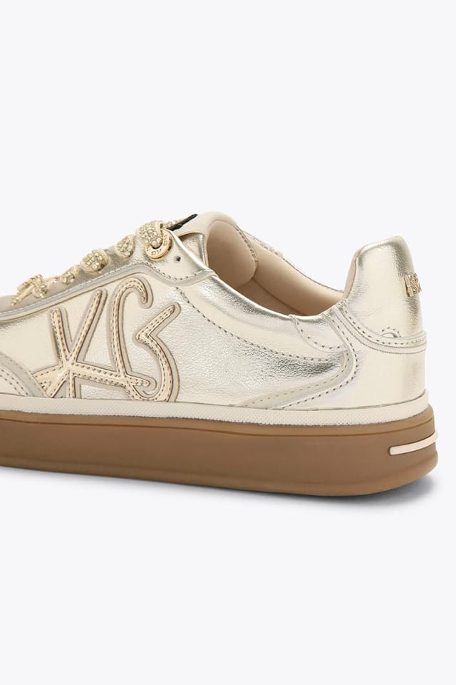 KG Kurt Geiger KG Kurt Geiger Women's 'Leena' Trainers in Gold - 3