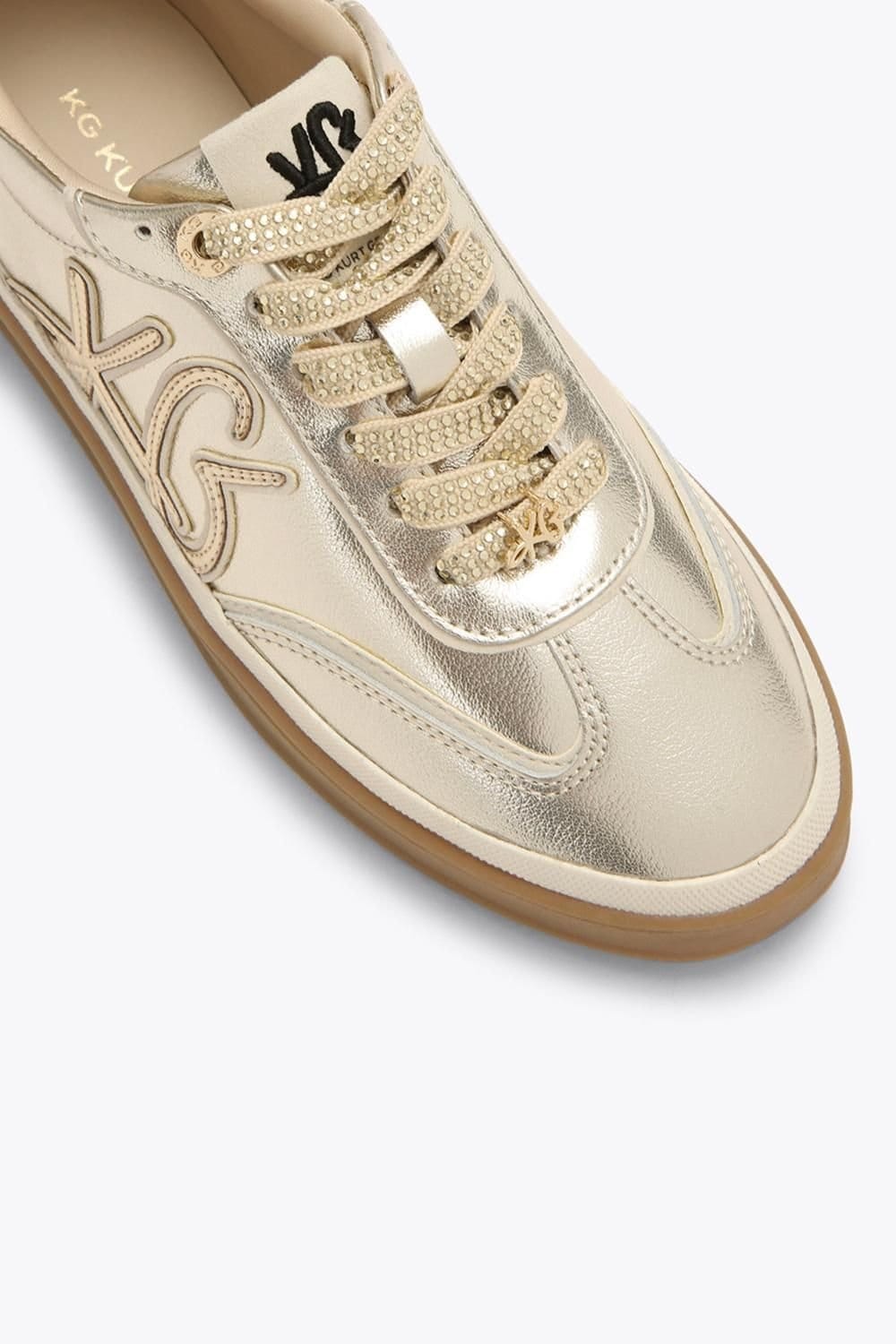 KG Kurt Geiger KG Kurt Geiger Women's 'Leena' Trainers in Gold - 4