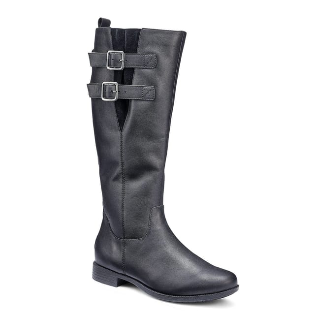 Hotter Hotter Women's Wide Fit 'Bamburgh' Knee High Boots in Black - 2