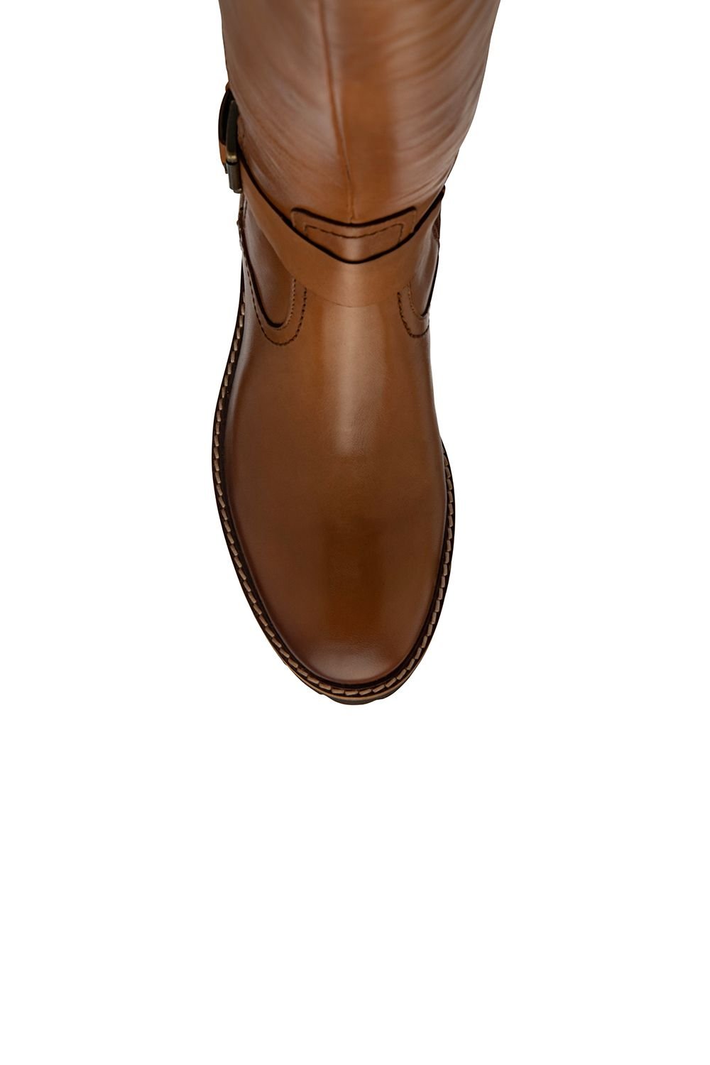 Lotus Lotus Women's 'Belvedere' Leather Knee-High Boots in Tan - 4