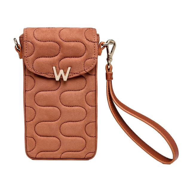 Wolf WOLF Women's Mimi Swirl Phone Bag in Camel - 2