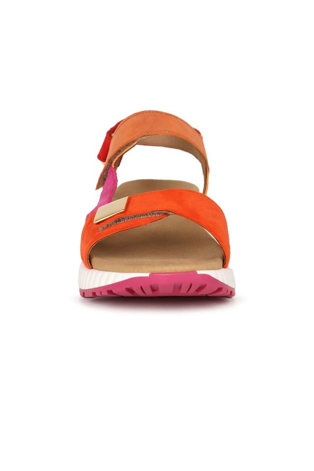 Gabor Gabor Women's 'Gifted' Wedge Heel Sandals in Orange - 3