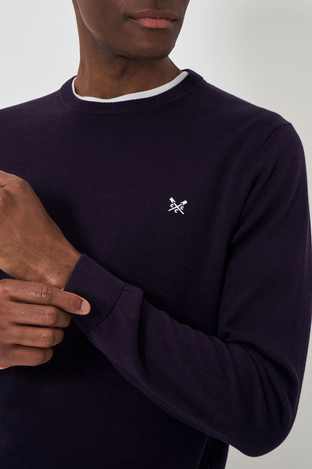 Crew Clothing Crew Clothing Men's Cotton Crew Dark Navy - 3