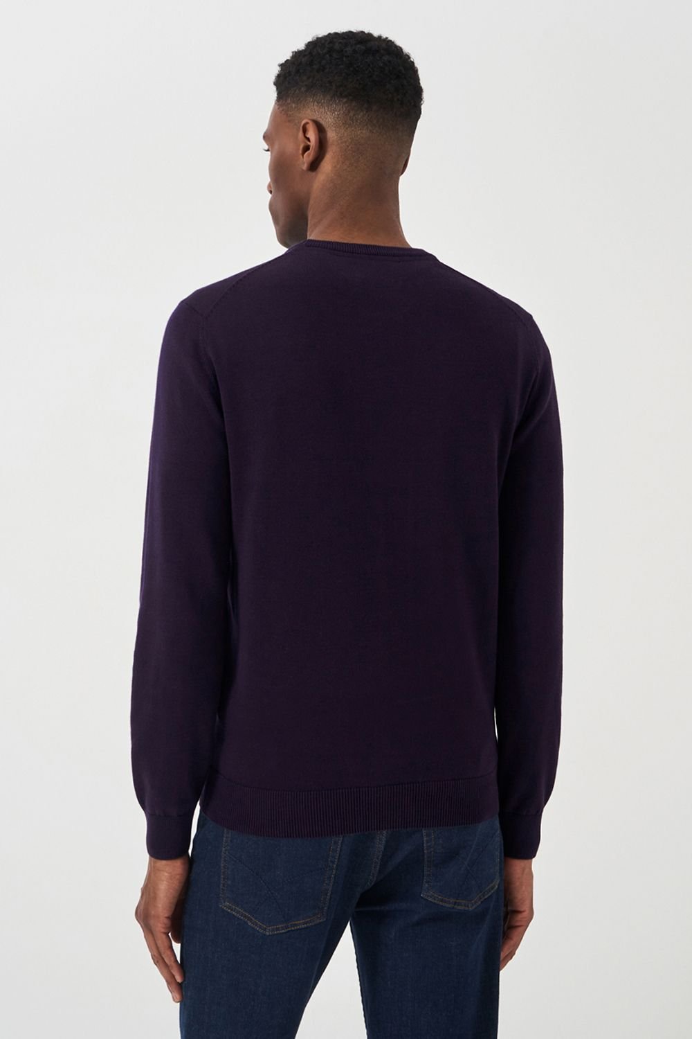 Crew Clothing Crew Clothing Men's Cotton Crew Dark Navy - 4