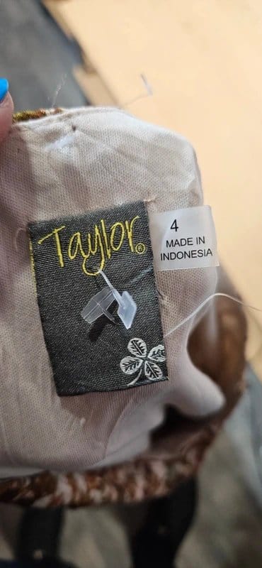 Taylor Floral Crinkle Boho Dress Size 8