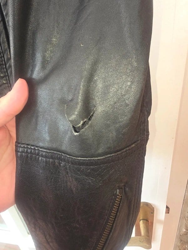 ASOS Black Faux Leather Jacket
