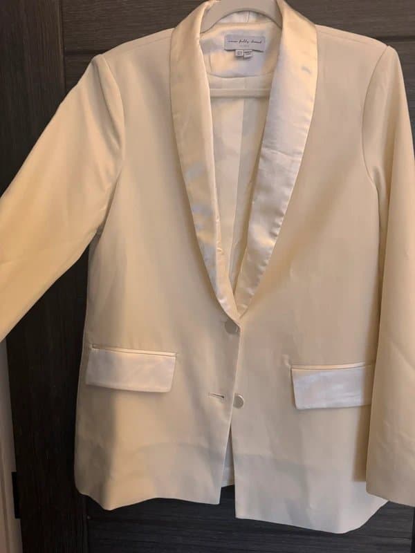 Never Fully Dressed Never Fully Dressed Blazer Cream UK6