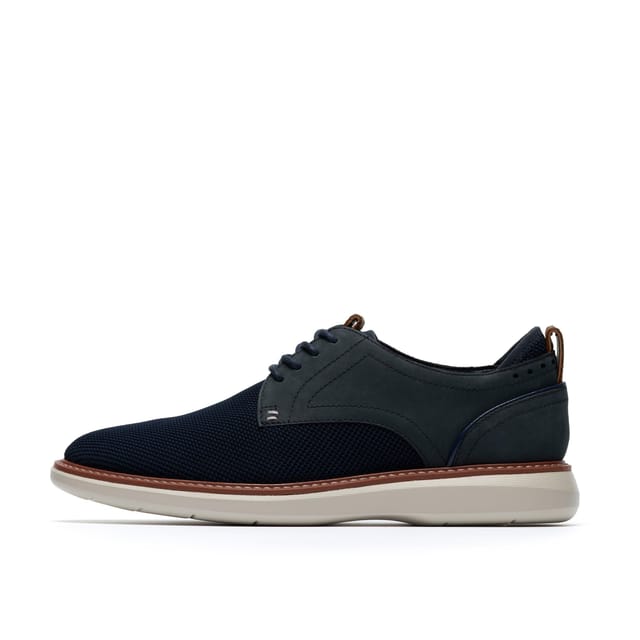 Clarks Clarks Men's Brantin Plain Navy Knit Lace Up in Blue - 2