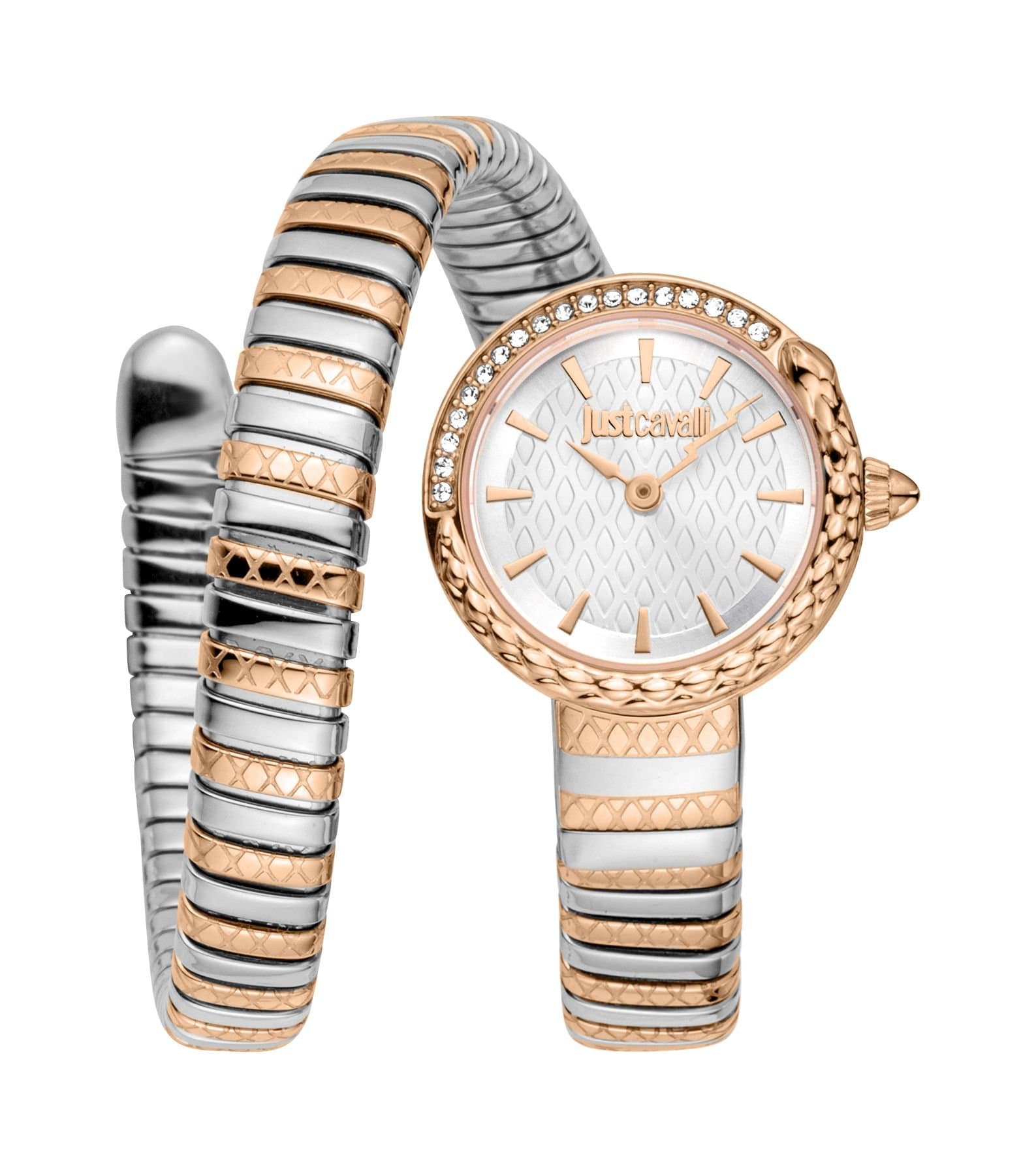 Just Cavalli Just Cavalli Women's JC1L301M0075 Cerchio Snake Analog Watch for Women