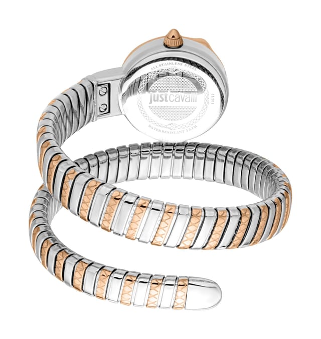 Just Cavalli Just Cavalli Women's JC1L301M0075 Cerchio Snake Analog Watch for Women - 2