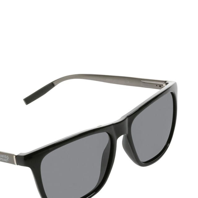 Swiss Peak Swiss Peak Men's Plastic Polarised Sunglasses in Black - 2