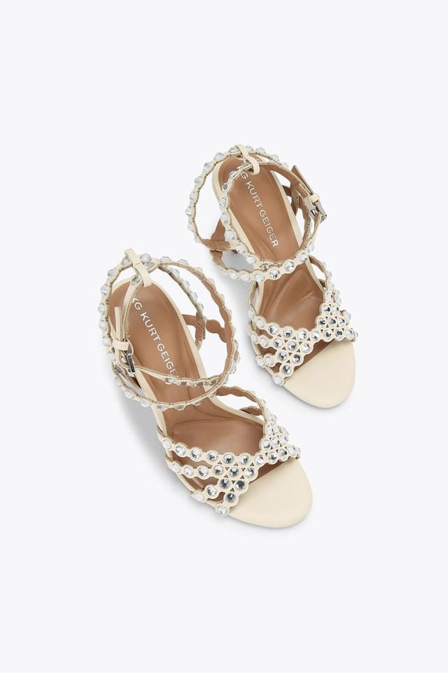 KG Kurt Geiger KG Kurt Geiger Women's 'Slideaway' Heels in Cream - 2