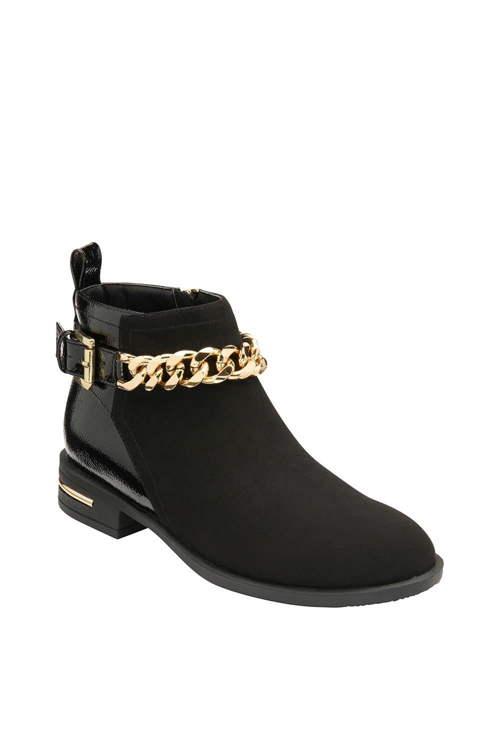 Lotus Lotus Women's Black 'Kiri' Zip-Up Ankle Boots