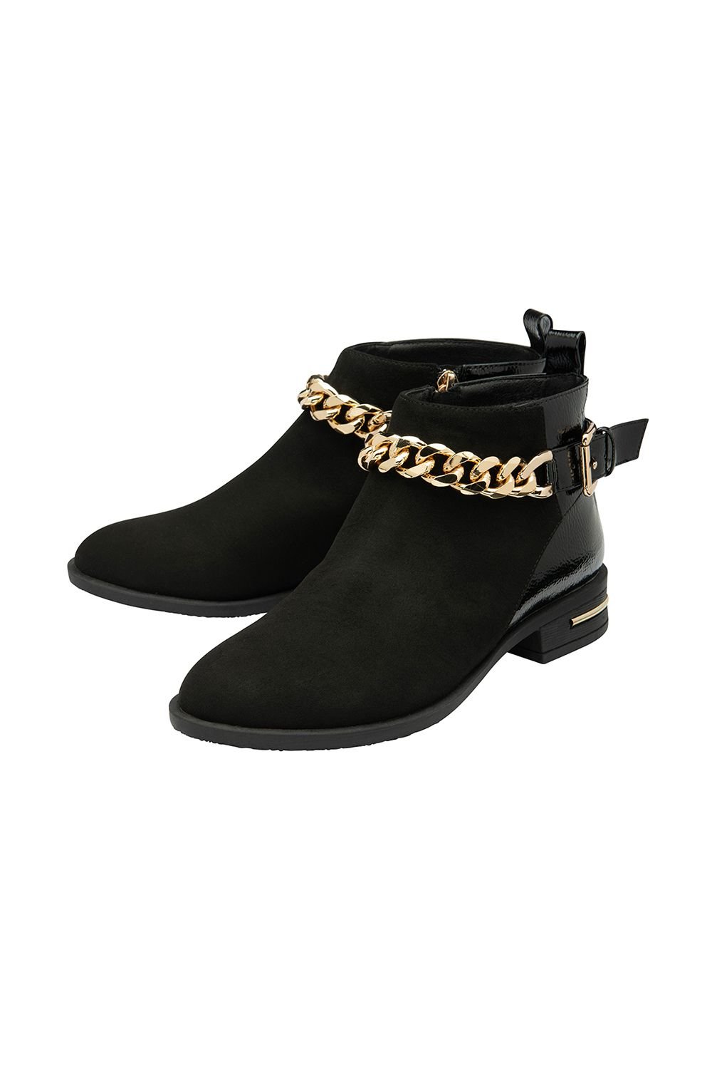 Lotus Lotus Women's Black 'Kiri' Zip-Up Ankle Boots - 2