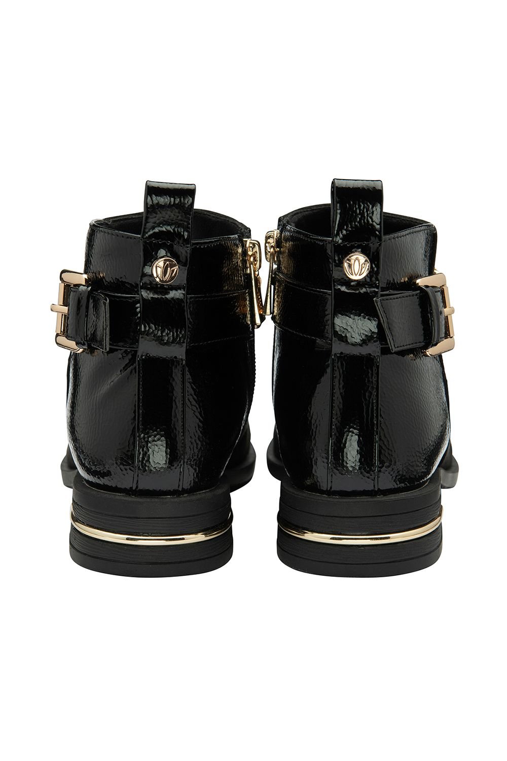 Lotus Lotus Women's Black 'Kiri' Zip-Up Ankle Boots - 3