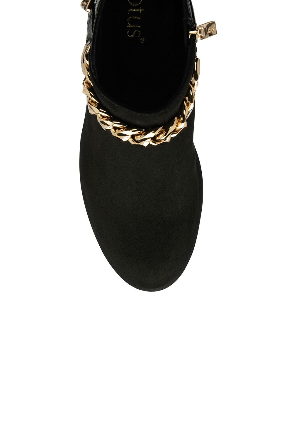 Lotus Lotus Women's Black 'Kiri' Zip-Up Ankle Boots - 4