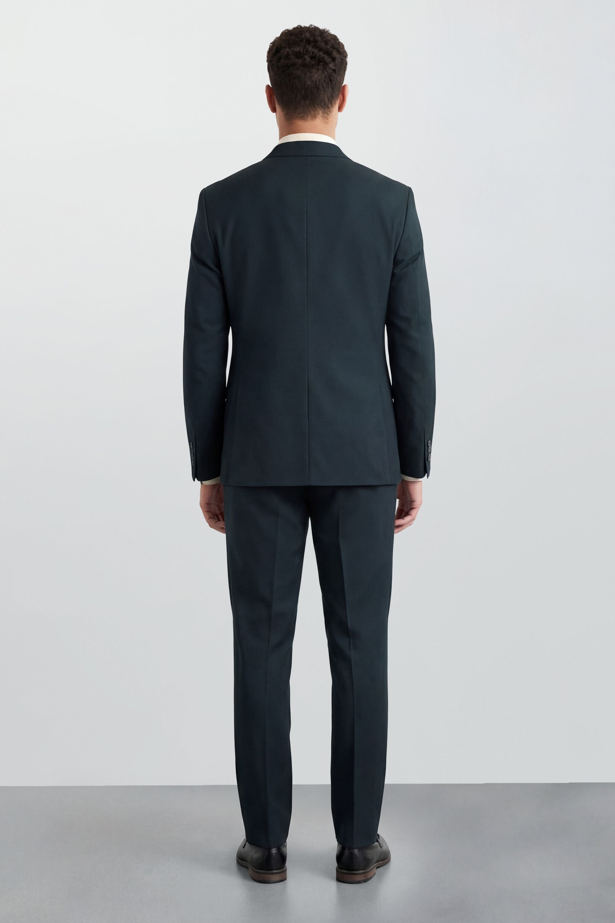 Burton Burton Men's Dark Green Slim Fit Single Breasted Jacket - 4