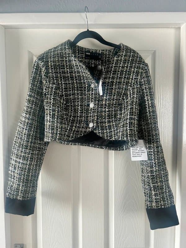 ASOS ASOS Luxe boucle blazer