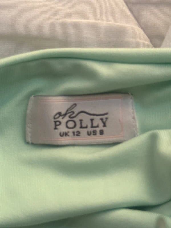 Oh Polly Gorgeous oh polly dress ruched in green