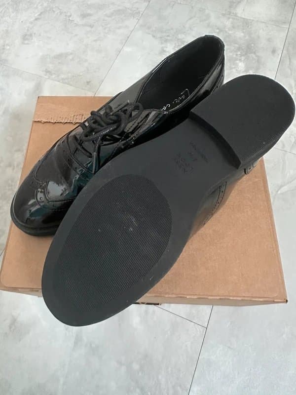 New Look New look ladies black brogues size 6