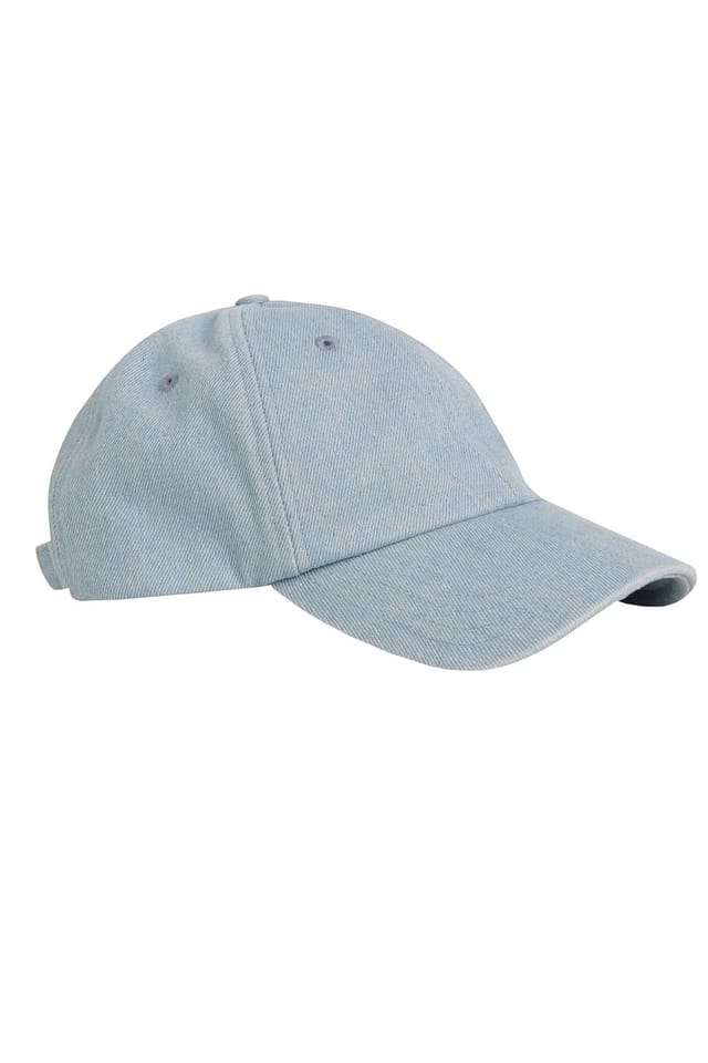 Weird Fish Weird Fish Men's Falmouth Denim Twill Cap in Blue - 2