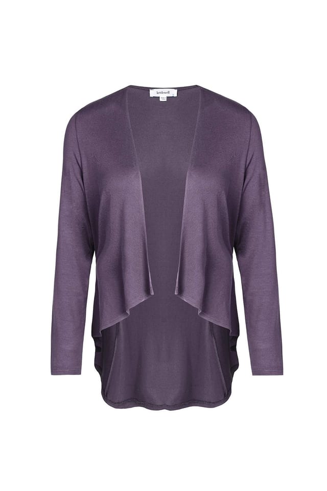 Kettlewell Kettlewell Women's Mid Waterfall Wrap in Aubergine - 2