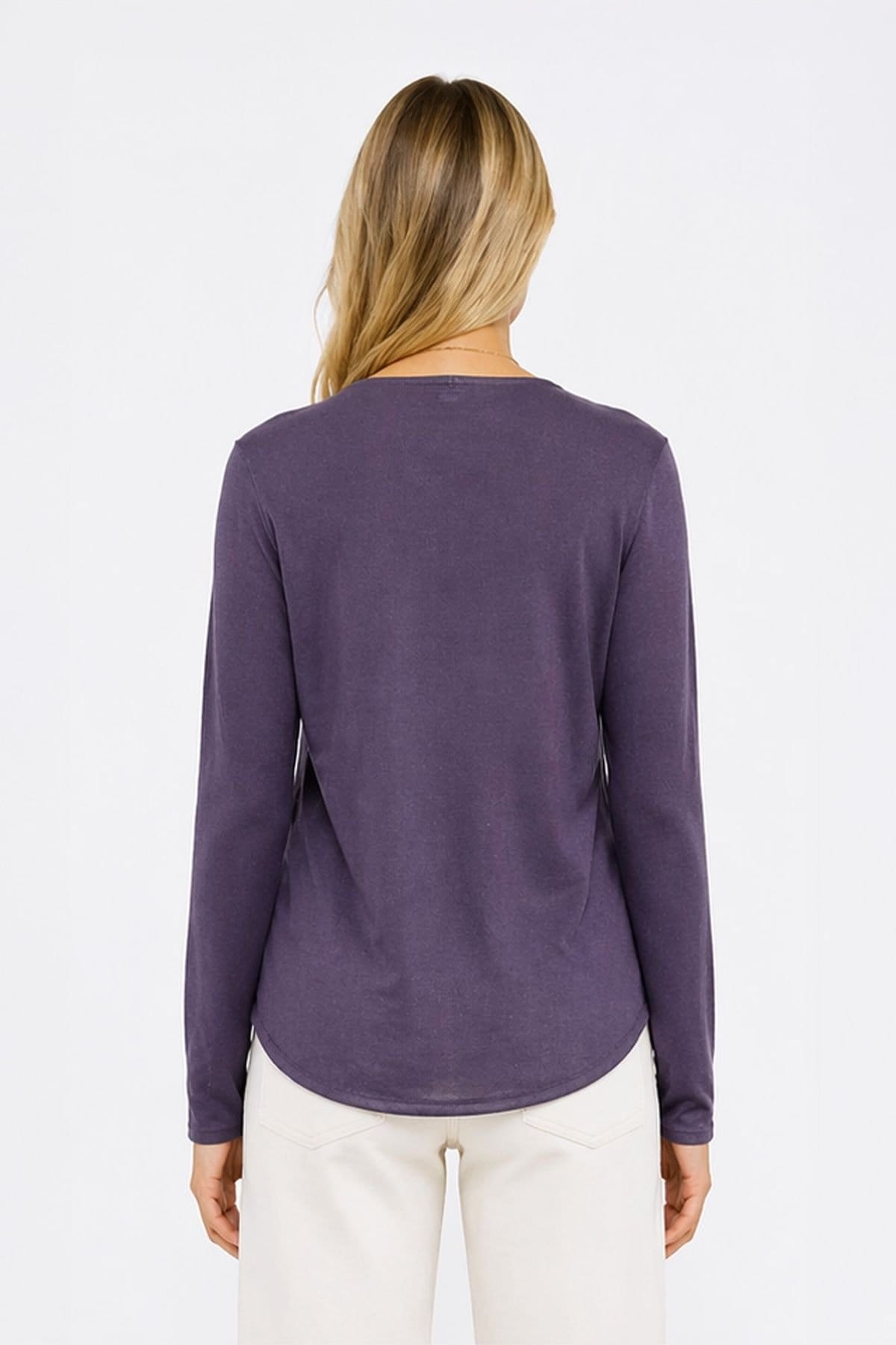 Kettlewell Kettlewell Women's Mid Waterfall Wrap in Aubergine - 4