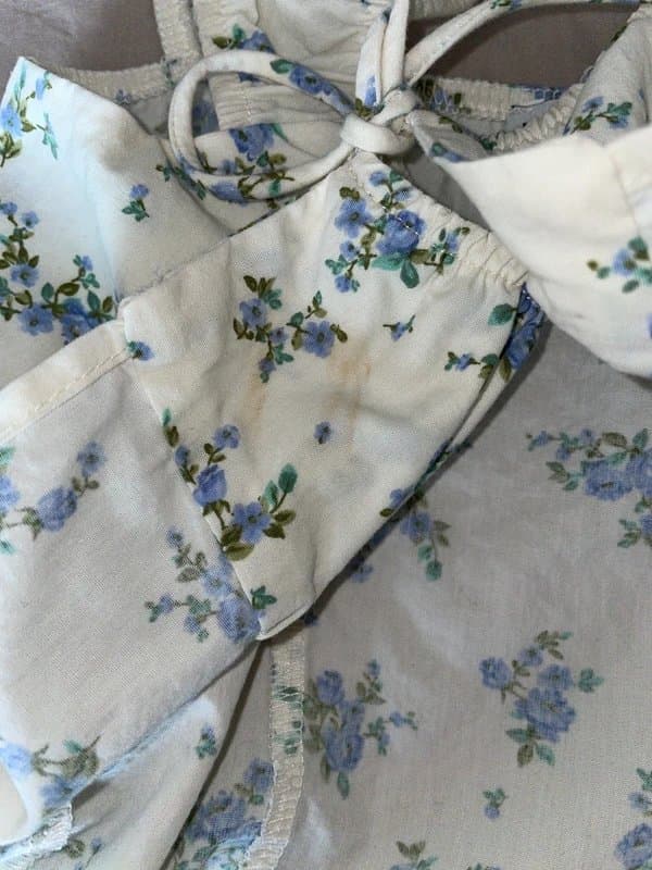 Bershka Berskha floral tie front top