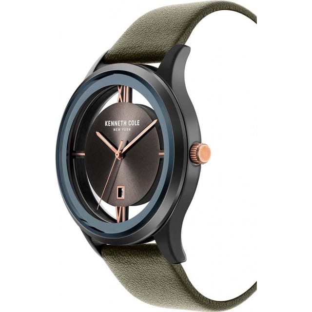 Kenneth Cole Kenneth Cole Men's KC50979011 Modern 44mm Quartz Watch in Green - 2