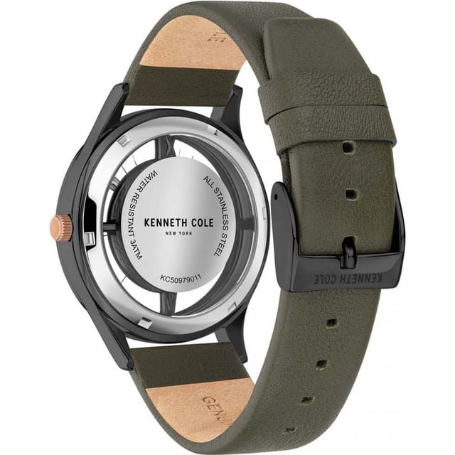 Kenneth Cole Kenneth Cole Men's KC50979011 Modern 44mm Quartz Watch in Green - 3