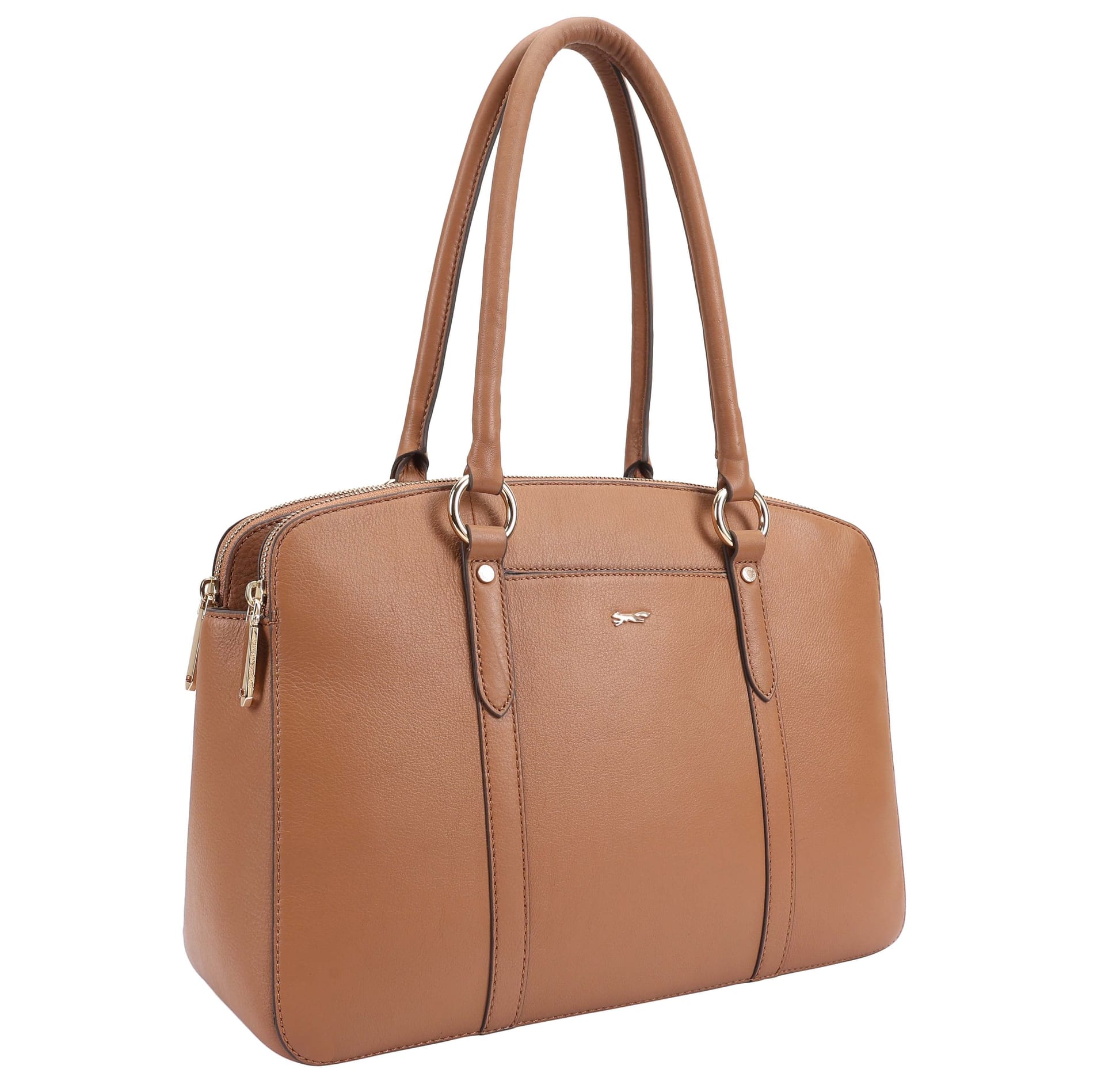 Paul Costelloe Paul Costelloe Women's Laurent Leather Shoulder Bag in Black - 4