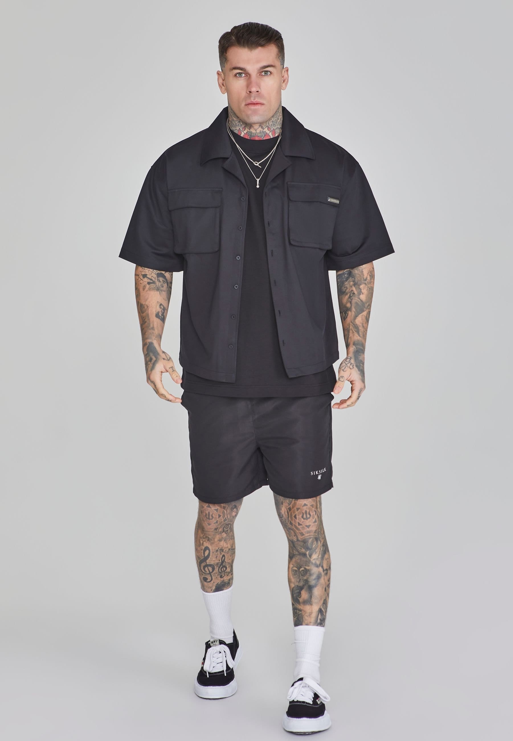 SikSilk SikSilk Men's Swim Shorts in Black - 4