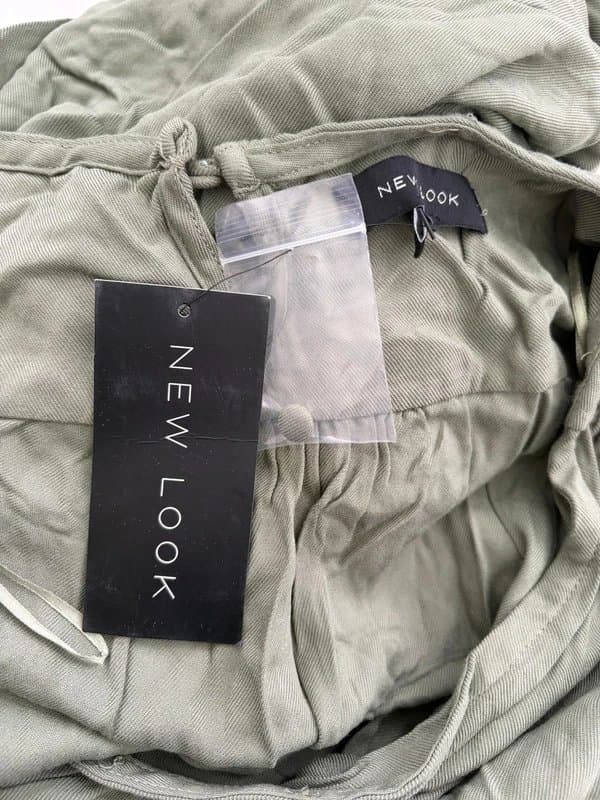 New Look NewLook Wrap Jumpsuit Playsuit Size 12 Womens EU 40 Vintage Khaki NEW RRP £19.99