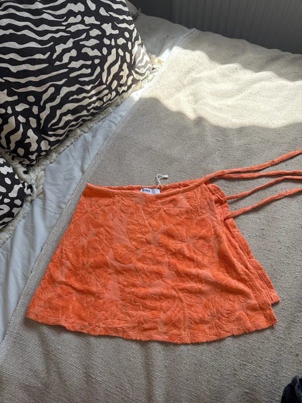 Bershka Bershka towelling cover up skirt