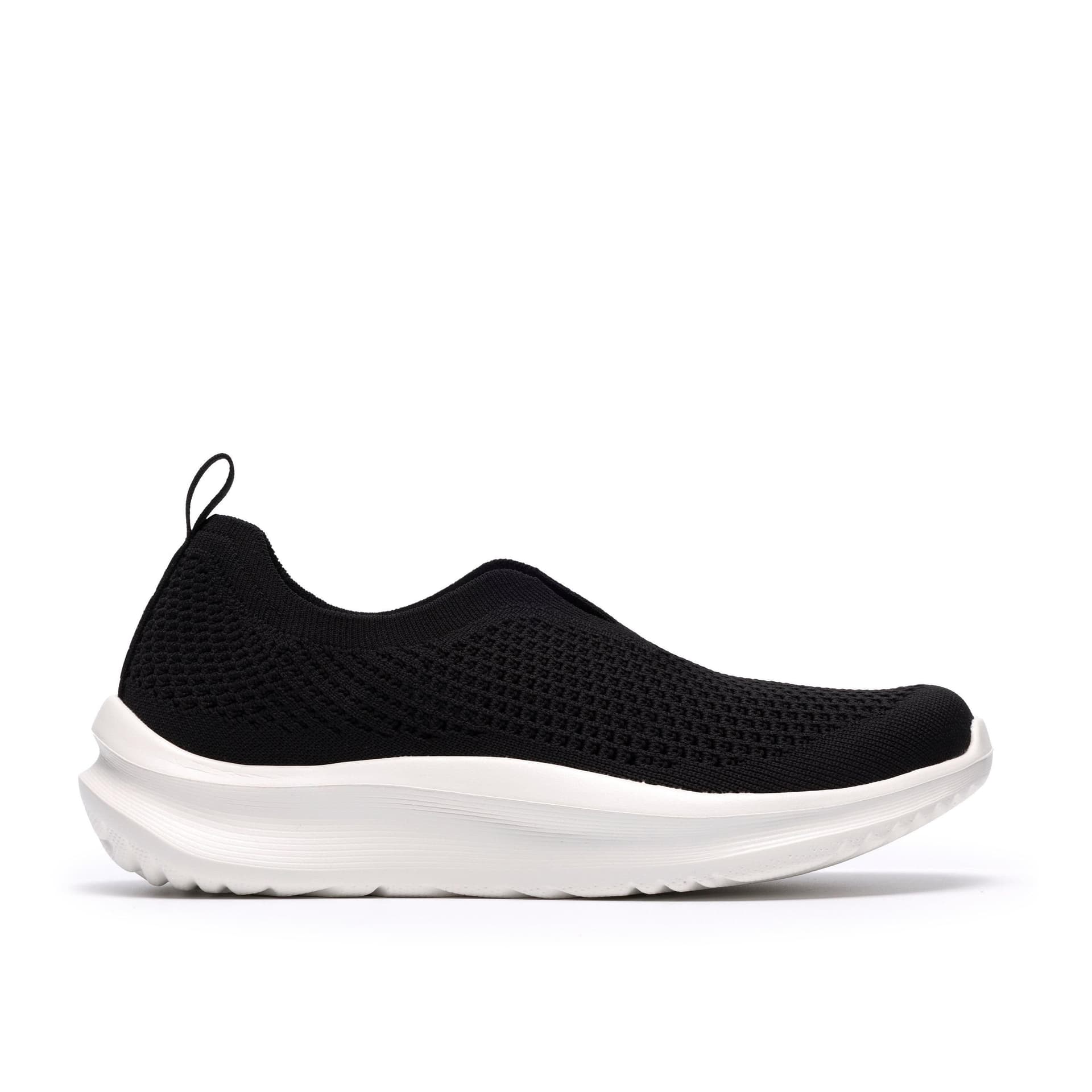Clarks Clarks Women's Solevana Knit Black Slip Ons