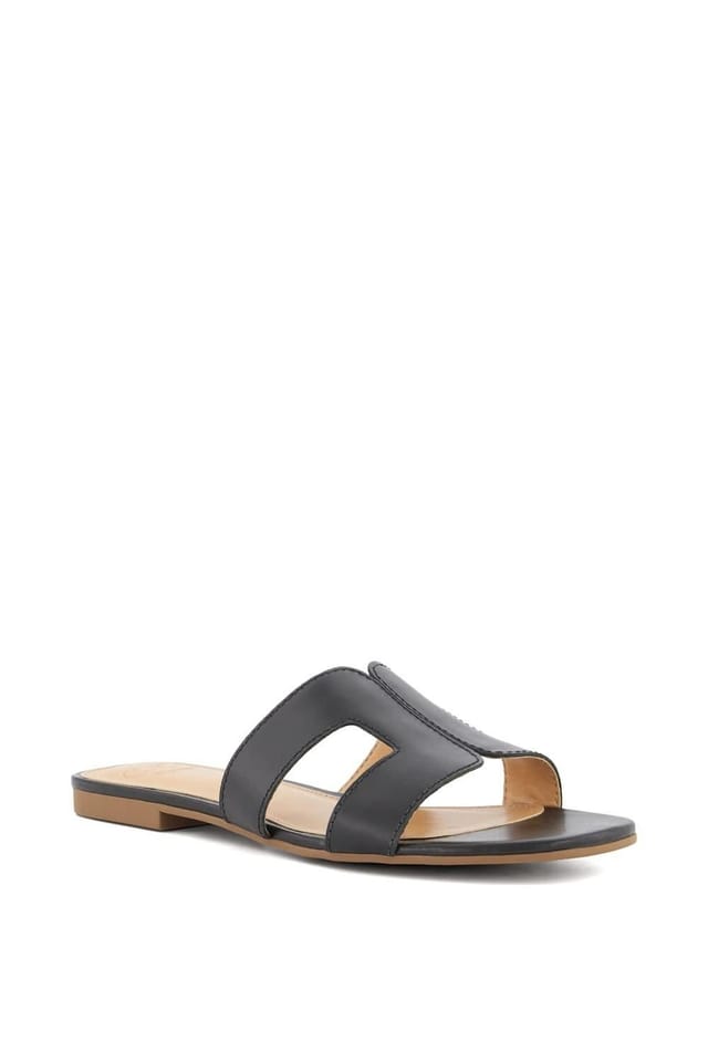 Dune London Dune London Women's 'Loopey' Leather Sandals in Black - 2