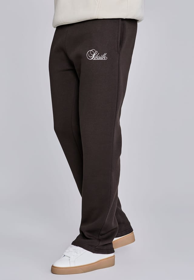 SikSilk SikSilk Men's Essentials Track Pants in Brown - 2