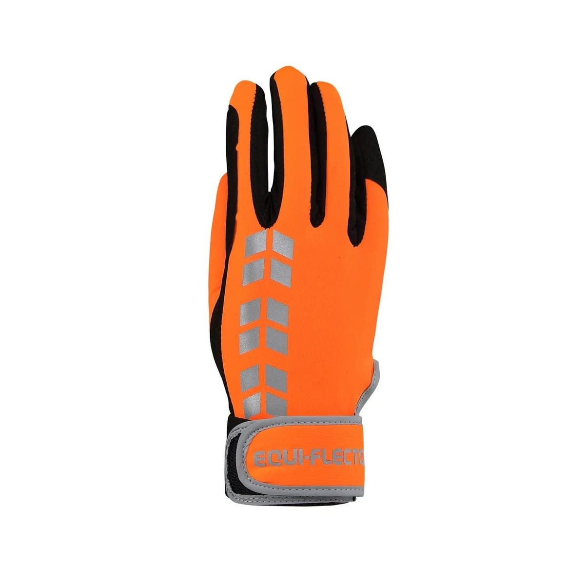Equi-Flector Equi-Flector Men's Riding Gloves in Orange - 1