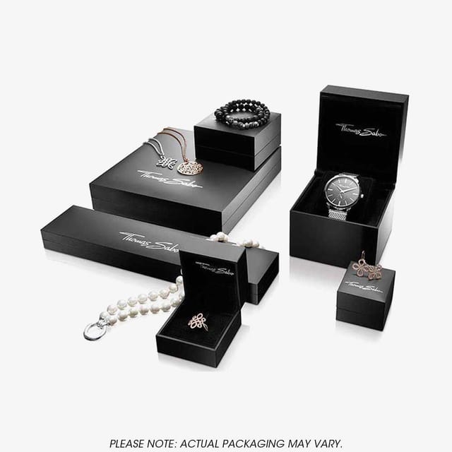 Thomas Sabo THOMAS SABO Women's Stone Set Open Heart Stud Earrings H1945-051-14 in Silver - 2