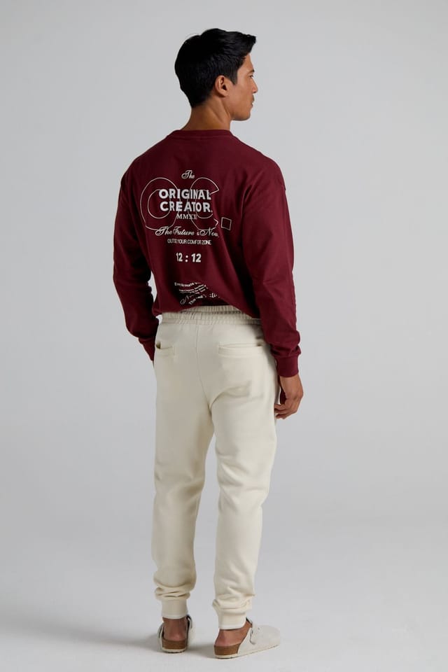 Original Creator Original Creator Men's Varsity Joggers - Off-White - 2