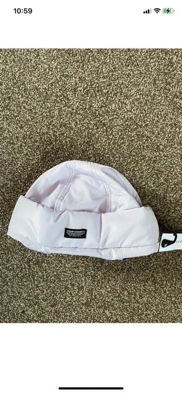 Topshop Topshop Lilac Nylon Beanie Hat One Size BNWT Festival Gig Summer RRP £14