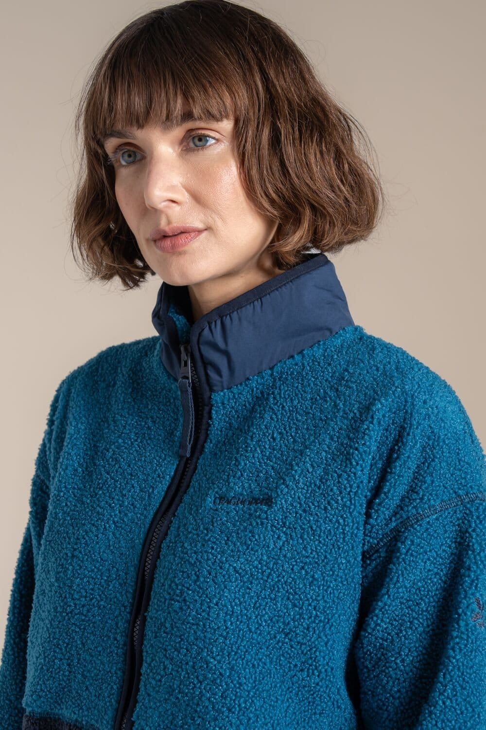 Craghoppers Craghoppers Women's Avens Borg Full-Zip Insulating Active Fleece Jacket in Blue - 4