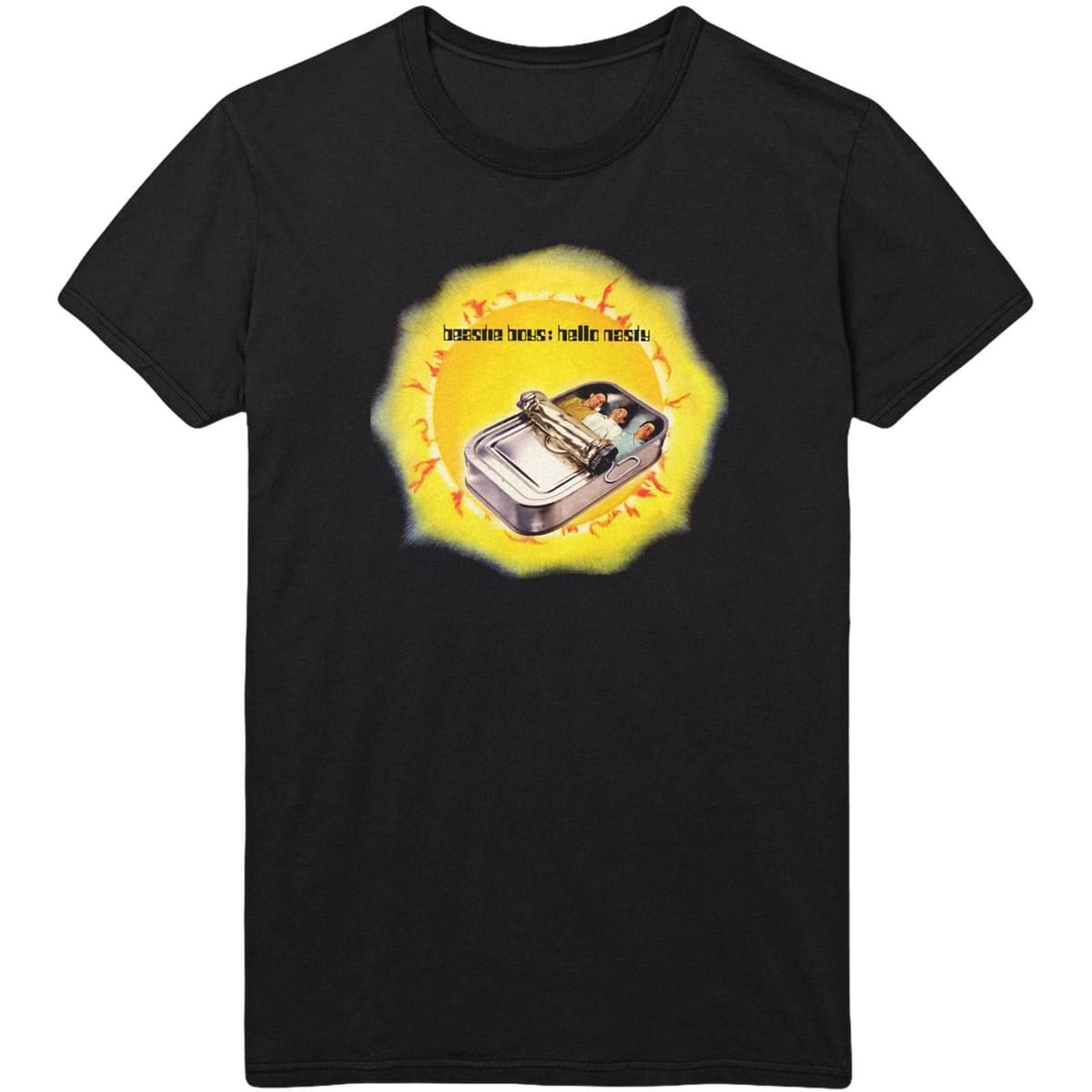 Beastie Boys Beastie Boys Men's Hello Nasty T-Shirt in Black - 1